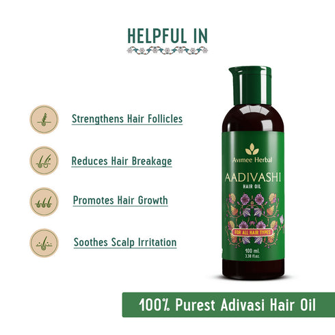 Avimee Herbal Adivasi Herbal Hair Oil