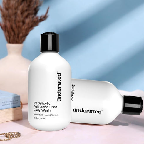 Underated Salicylic Acid 2% Acne Free Body Wash
