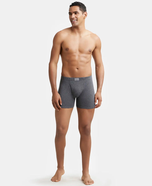 Jockey Cotton Rib Solid Boxer Brief Multi Pack
