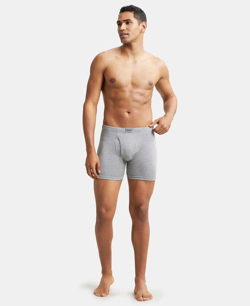 Jockey Cotton Rib Solid Boxer Brief Multi Pack