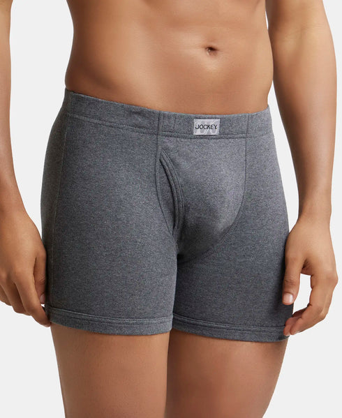 Jockey Cotton Rib Solid Boxer Brief Multi Pack