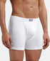 Jockey Cotton Ribbed Boxer Brief Combo | White