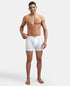 Jockey Cotton Ribbed Boxer Brief Combo | White