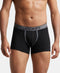 Jockey Cotton Rib Solid Trunk with Ultrasoft Waistband | Black