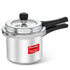 Prestige Popular Svachh Virgin Aluminium Gas And Induction Compatible Pressure Cooker Silver 2 L
