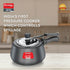 Prestige Nakshatra Cute Duo Svachh Hard Anodised Spillage Control Pressure Cooker Black 2 L