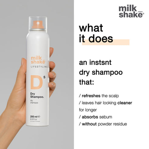 Milk shake lifestyling dry shampoo