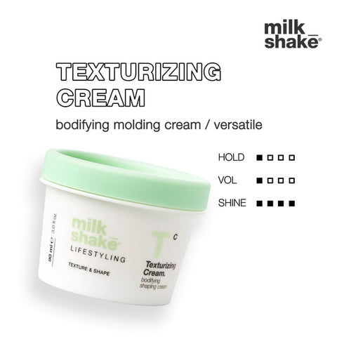 Milk shake lifestyling texturizing cream