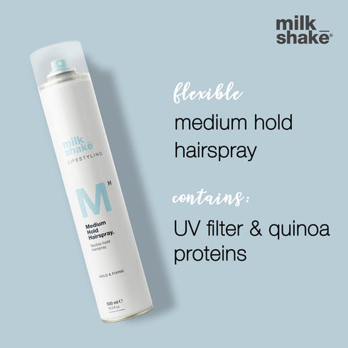 Milk shake lifestyling medium hold hairspray