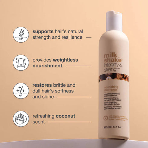 Milk shake integrity & strength nourishing shampoo