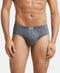 Jockey Cotton Solid Brief with Ultrasoft Concealed Waistband | Charcoal Melange