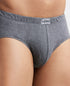 Jockey Charcoal Melange Comfort Cotton Brief - Pack of 3