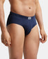 Jockey Cotton Solid Brief with Ultrasoft Concealed Waistband | Deep Navy | Pack of 2