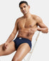 Jockey Cotton Solid Brief with Ultrasoft Concealed Waistband | Deep Navy | Pack of 2