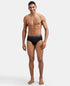 Jockey Cotton Solid Brief with Ultrasoft Waistband | Black