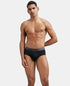 Jockey Cotton Solid Brief with Ultrasoft Waistband | Black
