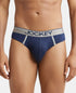 Jockey Cotton Rib Solid Brief with Ultrasoft Waistband | Deep Navy | Pack of 2