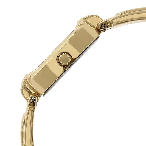 Sonata Quartz Analog Champagne Dial Metal Strap Watch for Women Style NU8048YM02