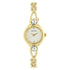 Sonata Quartz Analog Champagne Dial Metal Strap Watch for Women Style NU8065YM01