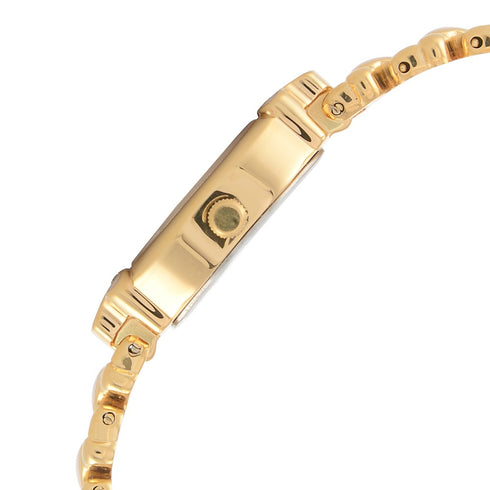 Sonata Quartz Analog Champagne Dial Metal Strap Watch for Women Style NU8068YM02