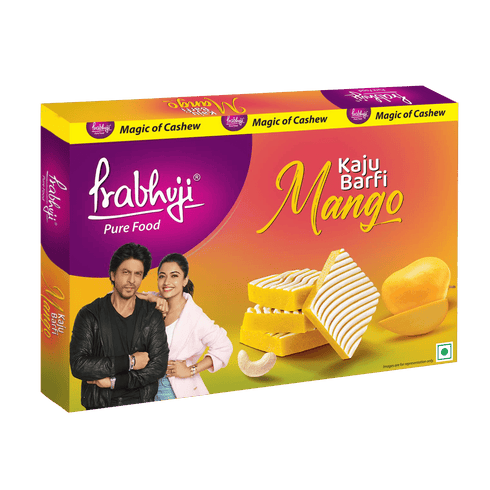 Prabhuji Kaju Barfi Mango
