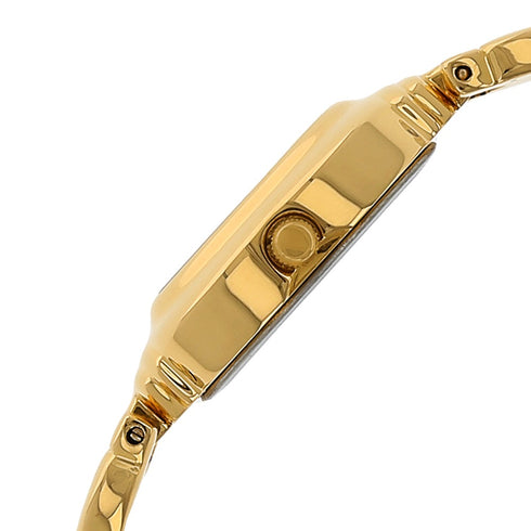Sonata Quartz Analog Brown Dial Metal Strap Watch for Women