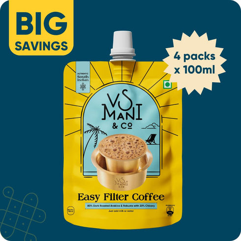 VS Mani & Co. Easy Filter Coffee | 80:20