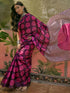 Vasthrlay Womens Printed Unstitched Beige Saree