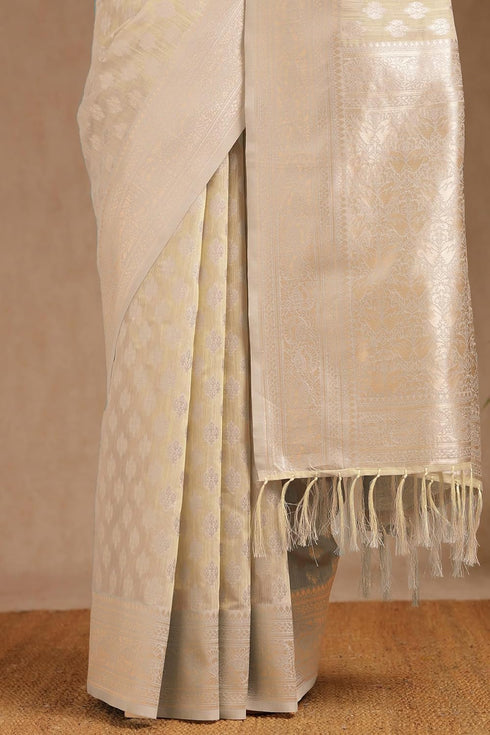 Vasthrlay Peach Tussar Woven