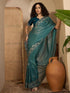 Vasthrlay Georgette Embroidery Dusty Saree