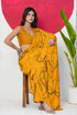 Vasthrlay Fashion Georgette Geometric Dusty Ethnic Wear