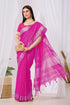 Vasthrlay Green Unstitched Saree