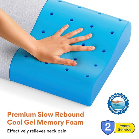 FOVERA Cervical Pillow for Neck Pain 2 Years Warranty