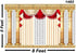Backdropon Decorative Background Backdrop Curtain for Decoration