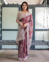 Vasthrlay Floral Prints Tasseled Saree