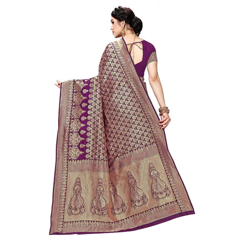 Vasthrlay Banarasi Kanjivaram Material Ethnic Wear