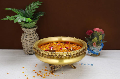 Brass Urli God Idol Statue 7.8 Kg