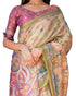 Vasthrlay Handloom Multicolour Pink Blue Saree