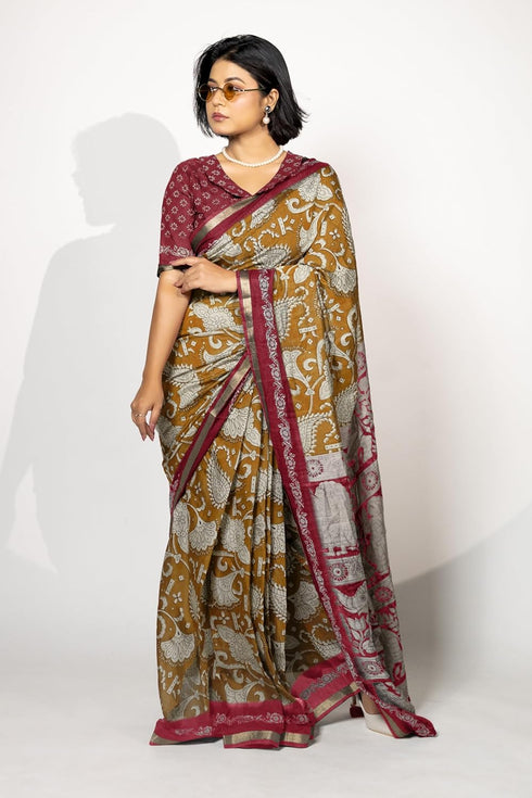 Vasthrlay Fashion Viscose Printed Ethnic Wear