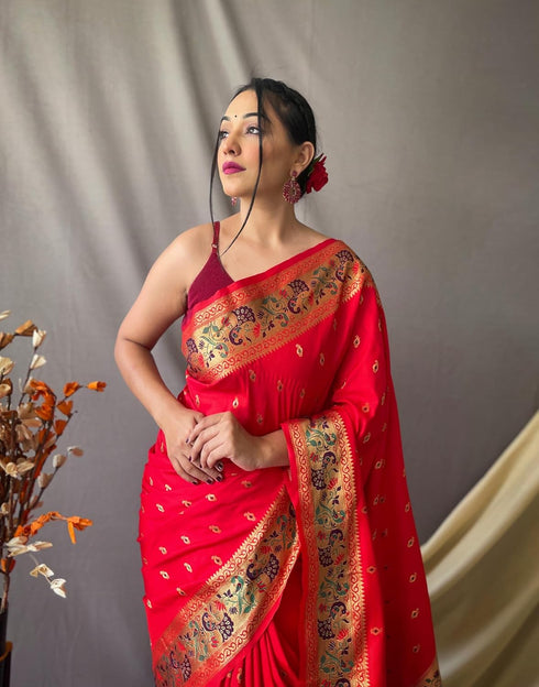 Vasthrlay Paithani Kanjivaram Sarees Ethnic Wear