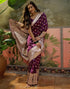 Vasthrlay Kanjivaram Jacquard Unstitched Pink Saree