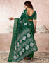 Vasthrlay Womens Cotton Blouse Teal Saree