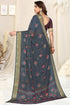 Vasthrlay Fashion Jacquard Geomatric Peach Ethnic Wear