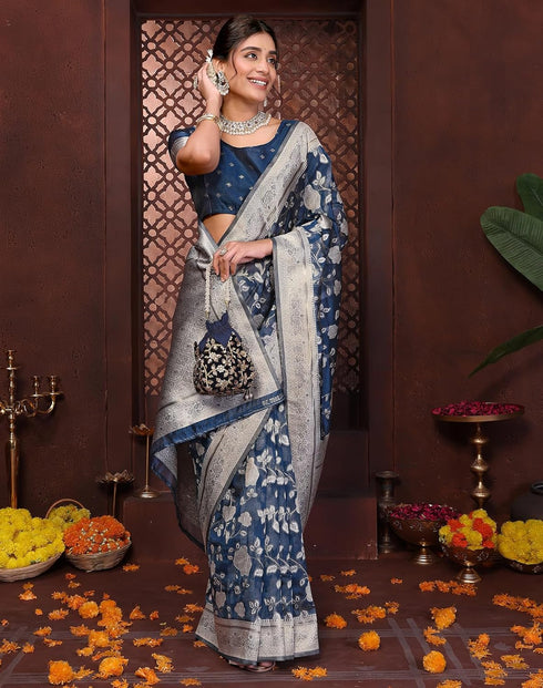 Vasthrlay Kanjivaram Banarasi Wedding Sari Az Ys Yasmin Saree