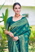 Vasthrlay Banarasi Wine Ethnic Wear