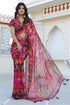 Vasthrlay Fashion Georgette Geometric Printed Ethnic Wear