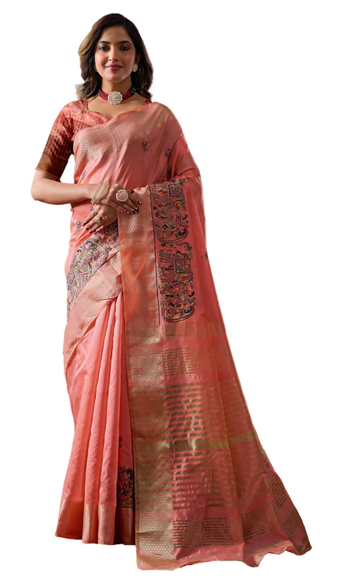 Vasthrlay Embroidery Saree