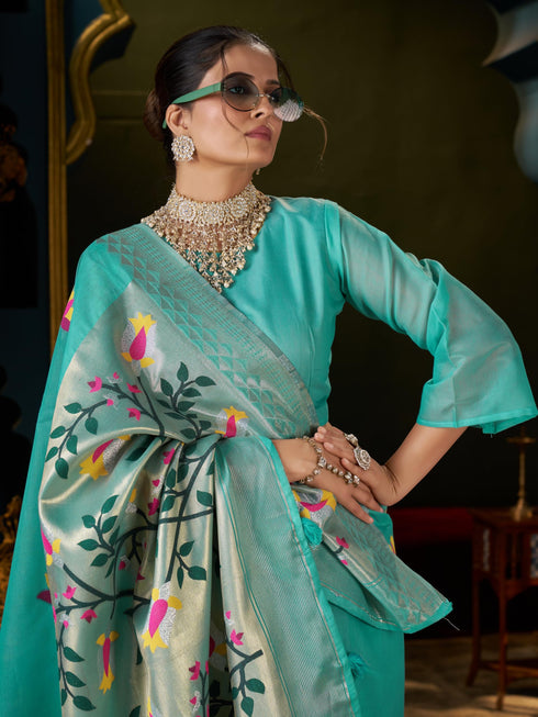 Vasthrlay Cotton Unstitched Saree
