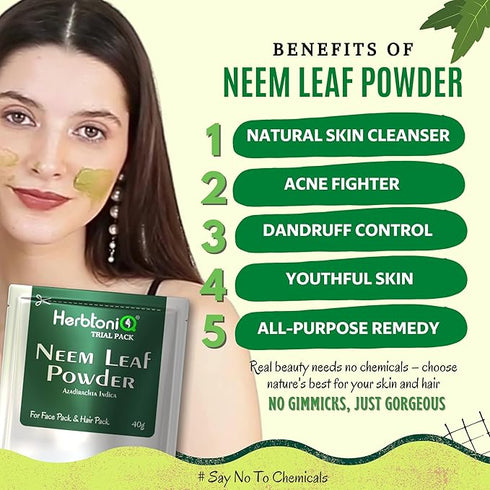 HerbtoniQ Face and Hair Pack Powders Mulethi