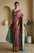 Vasthrlay Purple Jacquard Saree